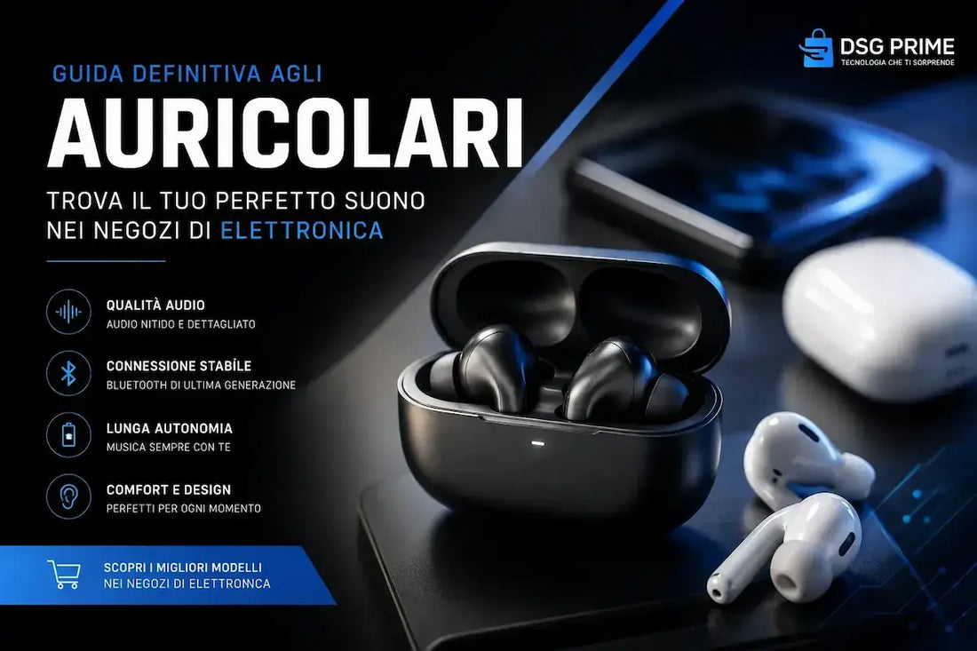 Guida definitiva agli auricolari: trova il tuo perfetto suono nei negozi di elettronica