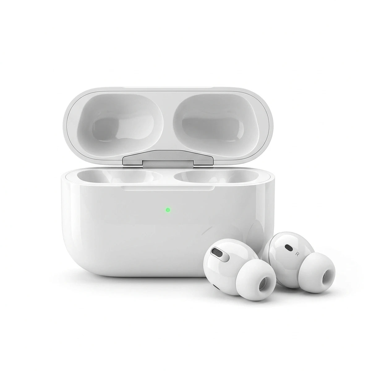 Auricolari Bluetooth STIMA SAB-A535 In-Ear con custodia aperta su sfondo bianco puro
