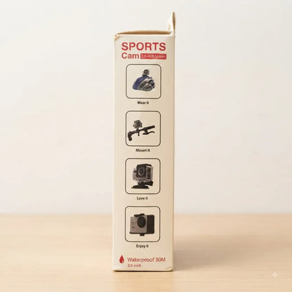 Action Cam Sport HD 1080P impermeabile