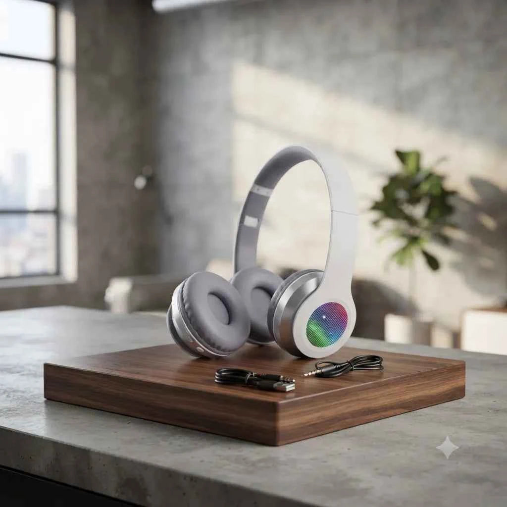 BEOTES Cuffie Bluetooth On-Ear Wireless Stereo MP3 per iPhone e Android