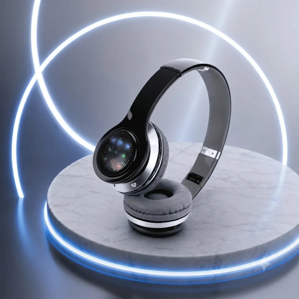 BEOTES Cuffie Bluetooth On-Ear Wireless Stereo MP3 per iPhone e Android