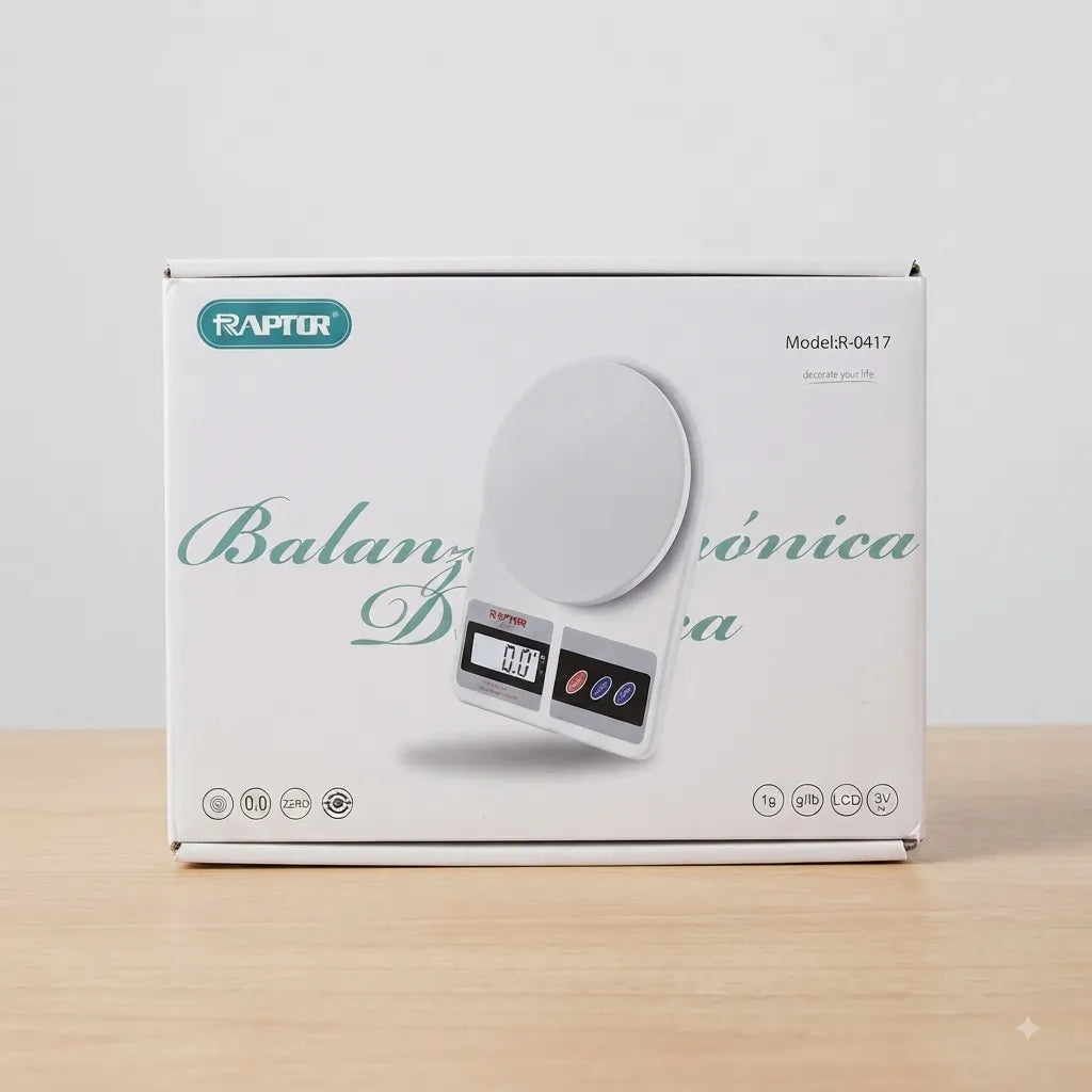 Bilancia Elettronica Digitale con Display LCD, Alta Precisione e Tara Automatica per Cucina e Uso Quotidiano