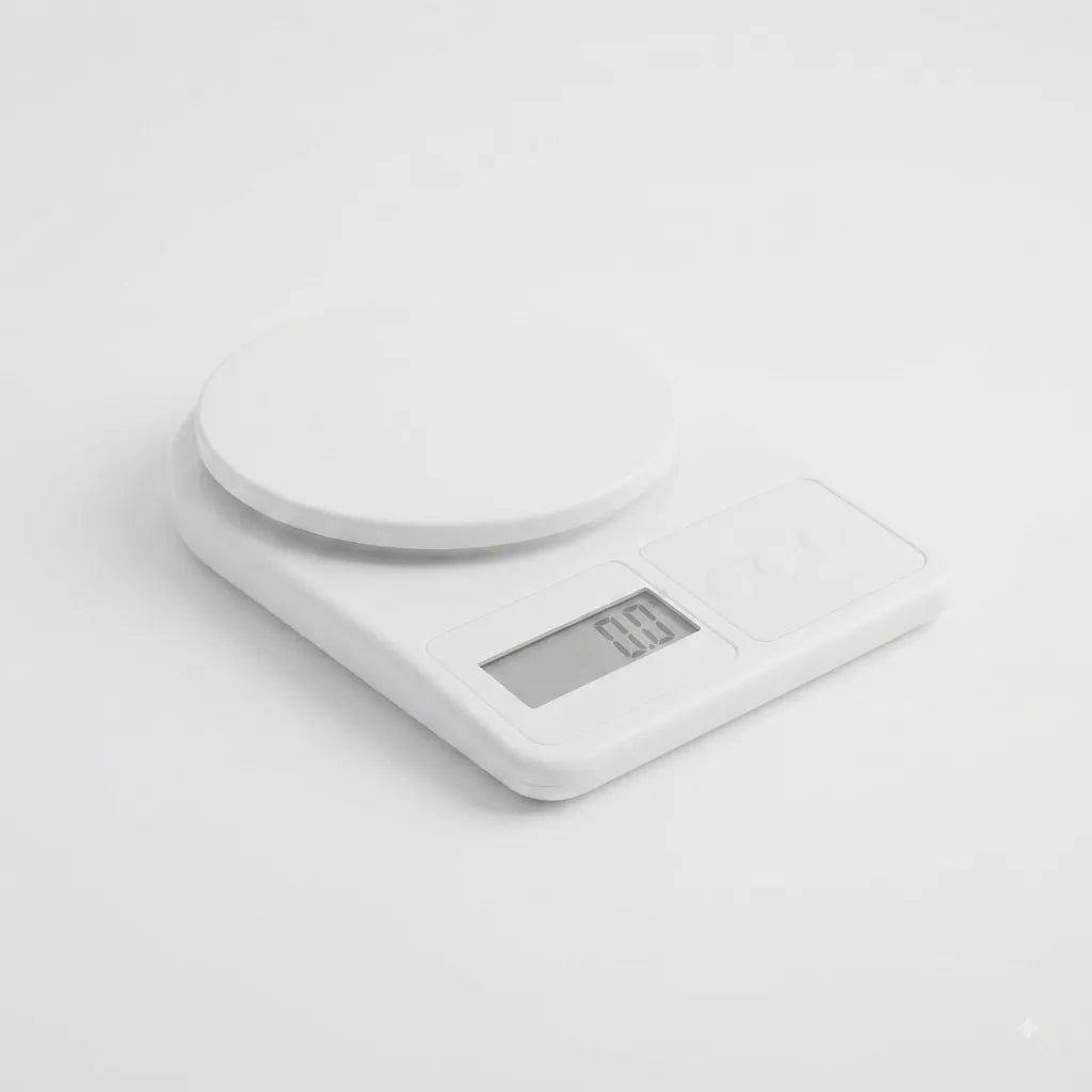 Bilancia Elettronica Digitale con Display LCD, Alta Precisione e Tara Automatica per Cucina e Uso Quotidiano