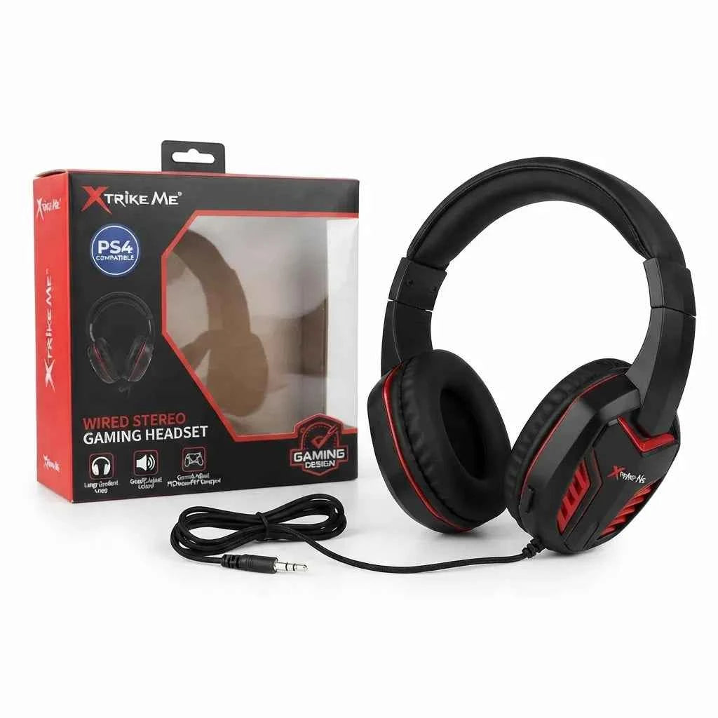 Cuffie Gaming XTRIKE ME HP-310 Stereo con Microfono Jack 3.5mm per PS4, PS5, PC, Xbox e Smartphone