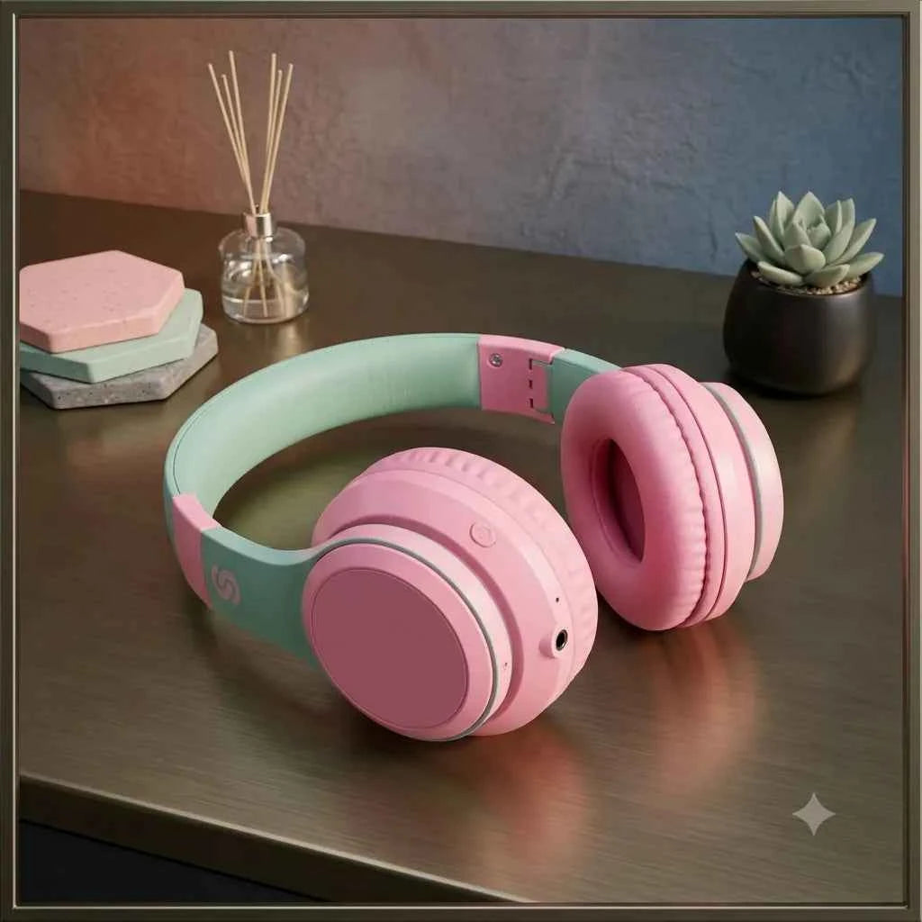 Cuffie Wireless XTRIKE ME HD-211BT PK Bluetooth 5.1 Rosa