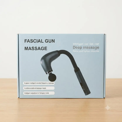 DSG PRIME Pistola Massaggiante Muscolare ZS-338 Deep Tissue 6 Velocità 4 Testine per Sport e Relax