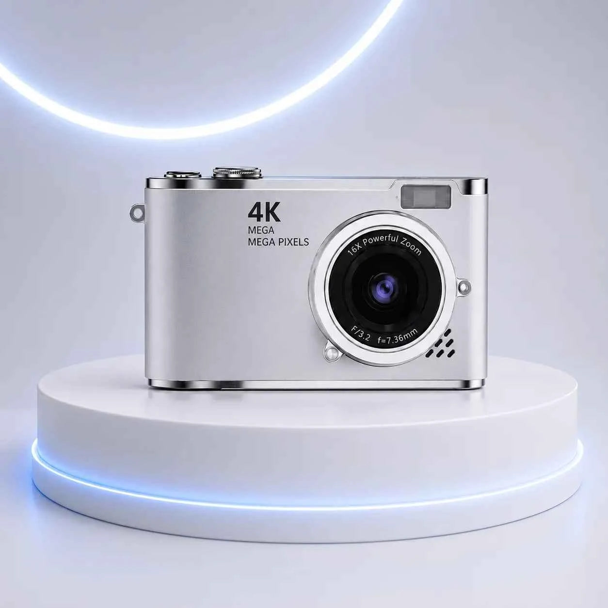 Fotocamera Digitale LK-007 4K 48MP con Schermo Ribaltabile, Video 4K e Flash Integrato – Nuova