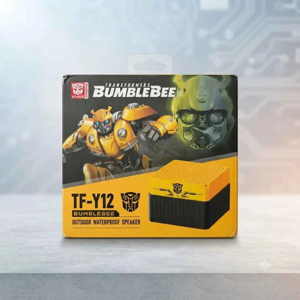 HASBRO Transformers Bumblebee TF-Y12-BLK Altoparlante Bluetooth Portatile IPX6 USB-C