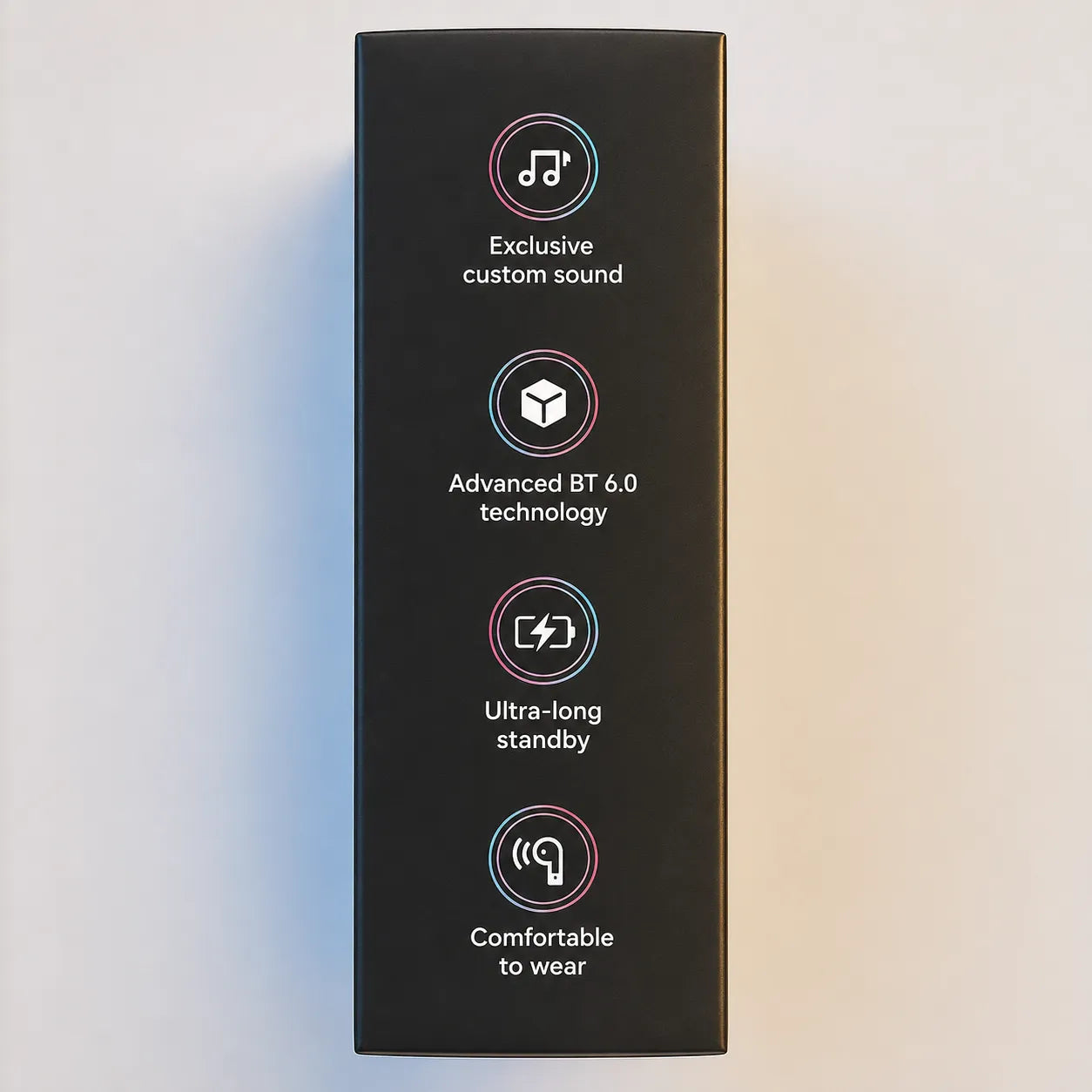 MGALL Auricolari Bluetooth TWS TF-T10 Pro True Wireless con Custodia di Ricarica e Bassi Profondi
