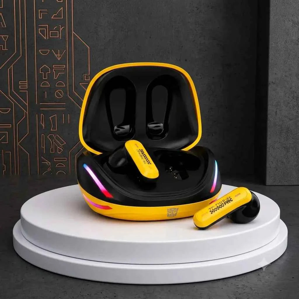 MGALL Auricolari Bluetooth TWS TF-T10 Pro True Wireless con Custodia di Ricarica e Bassi Profondi