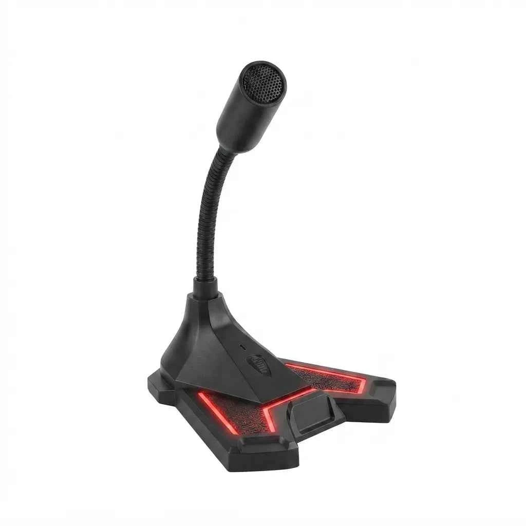 Microfono Gaming XTRIKE ME XMC-01 Jack 3.5 mm con Braccio Flessibile per PC e Laptop