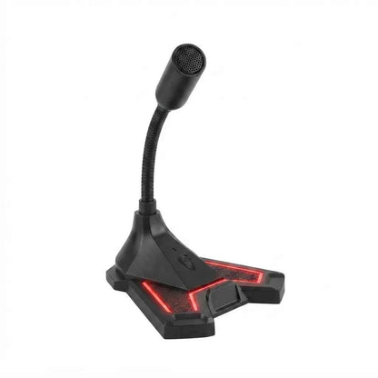 Microfono Gaming XTRIKE ME XMC-01 Jack 3.5 mm con Braccio Flessibile per PC e Laptop
