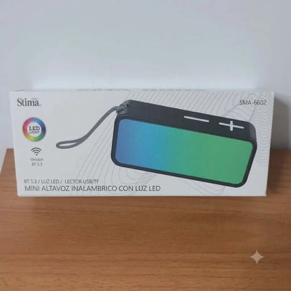Mini Altoparlante Wireless con Luce LED Pro Stima SMA-6602