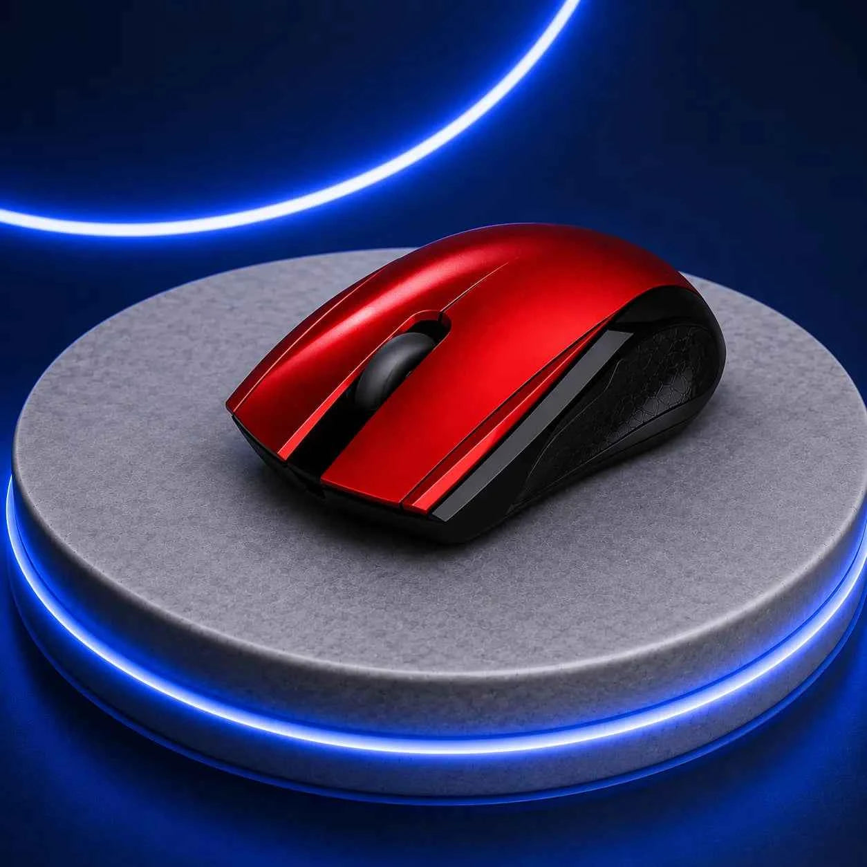 Mouse Gaming Ottico XTRIKE ME DMS001 RD 1200 DPI 3 Tasti USB Rosso Nero PC