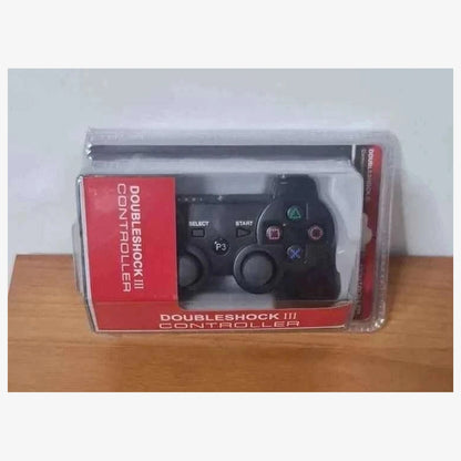 Foto reale del controller AURORA DoubleShock III compatibile PS3 sigillato