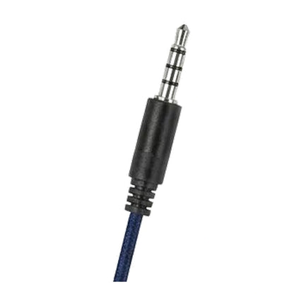 Dettaglio connettore audio jack 3.5 mm e cavo cuffia MD-220AP