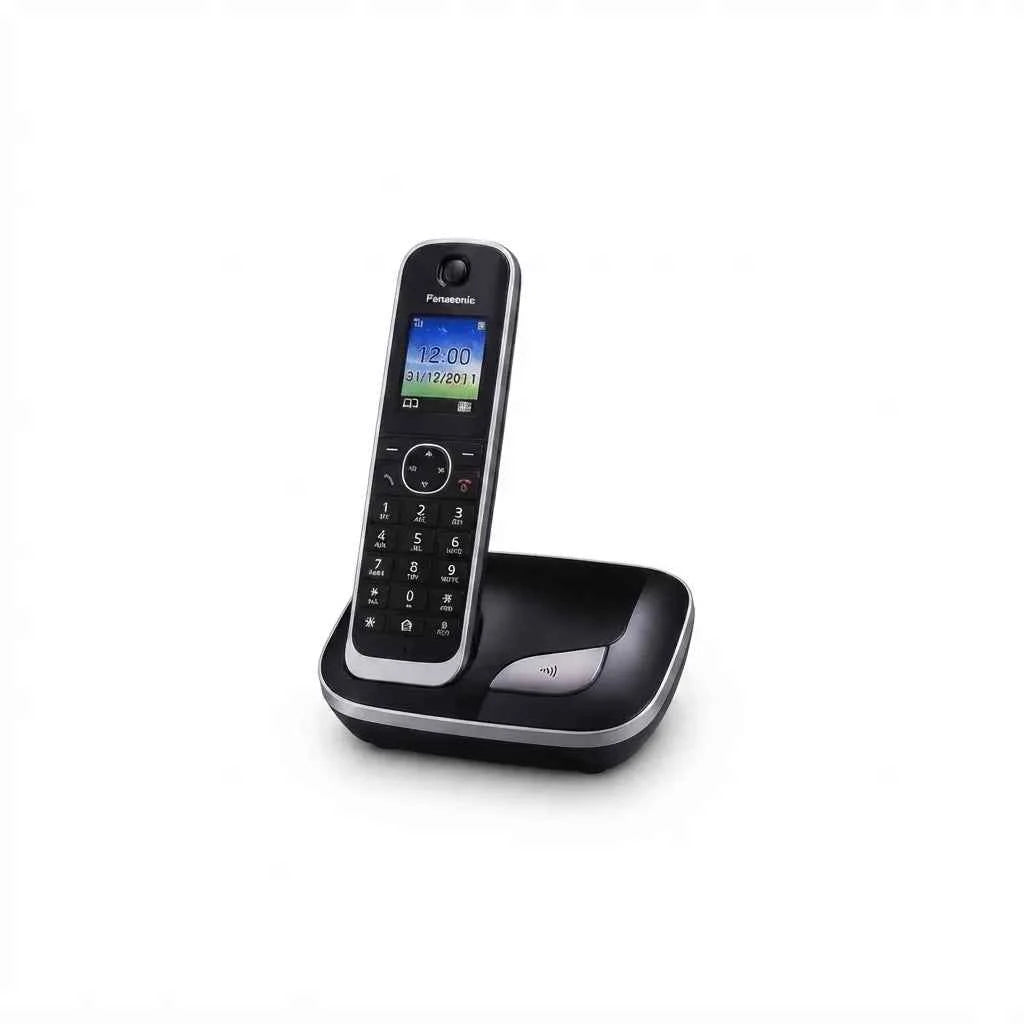 Panasonic KX-TGJ310SPW – Telefono Cordless Digitale DECT con Vivavoce
