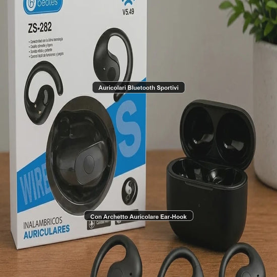 Video Presentazione Auricolari Bluetooth BEOTES ZS-282 Sportivi con Archetto - DSG PRIME Standard v1.0