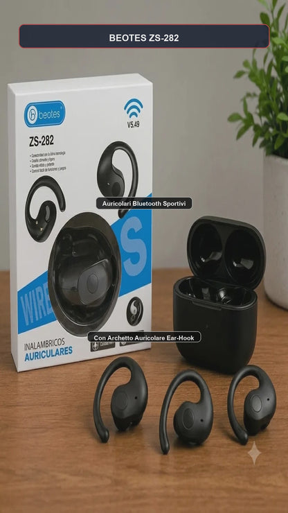 Video Presentazione Auricolari Bluetooth BEOTES ZS-282 Sportivi con Archetto - DSG PRIME Standard v1.0