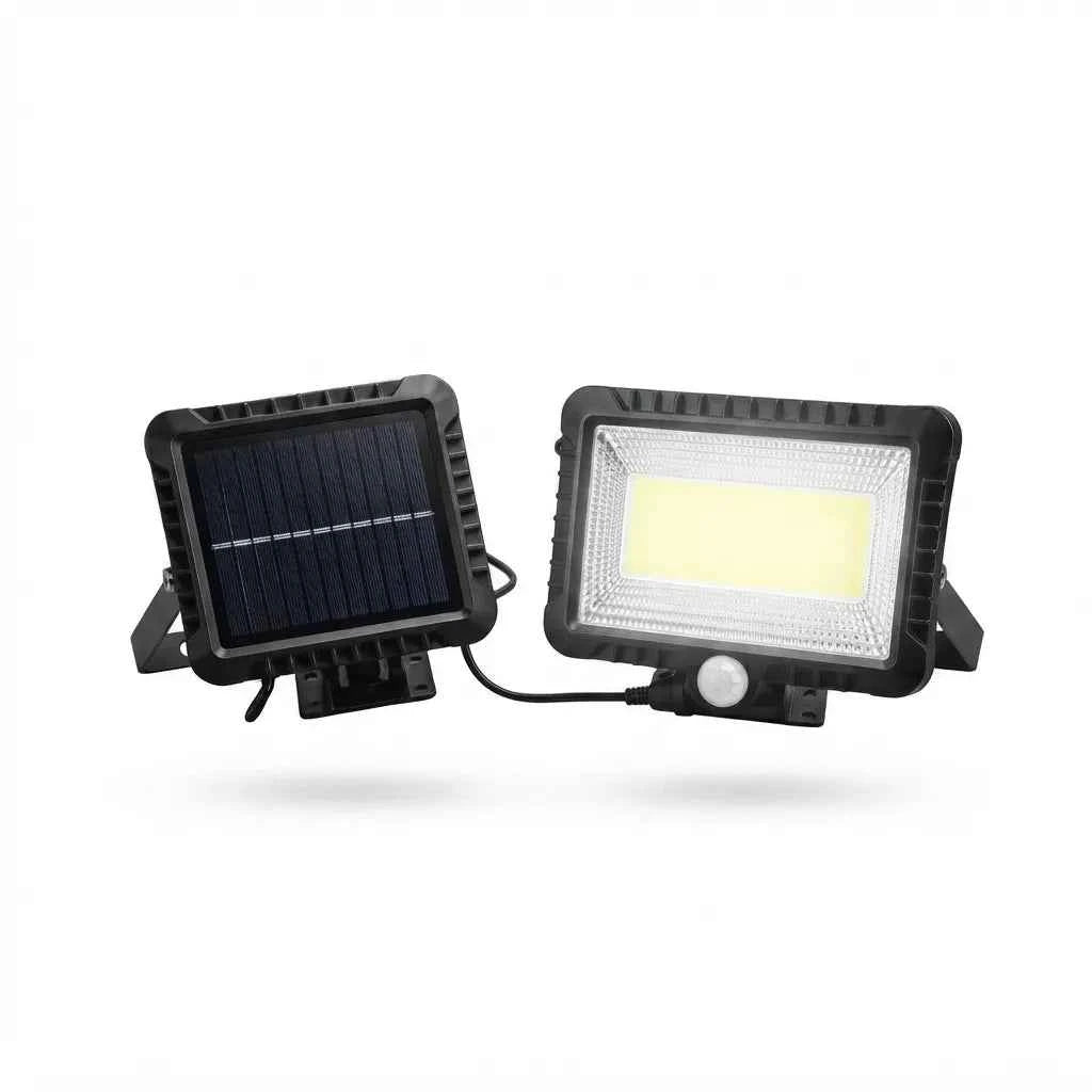 RAPTOR Lampada Solare a LED con Pannello Separato Sensore di Movimento IP65