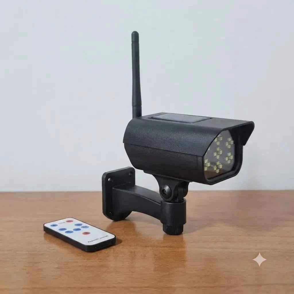 Raptor R-0484 – Lampada Solare a Simulazione di Telecamera di Sicurezza 15W