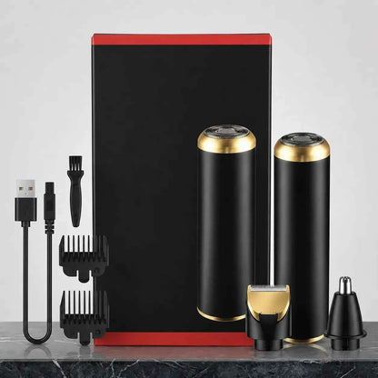 Rasoio Elettrico Professionale SAEDAY SD-687 USB Ricaricabile per Barba e Rifiniture