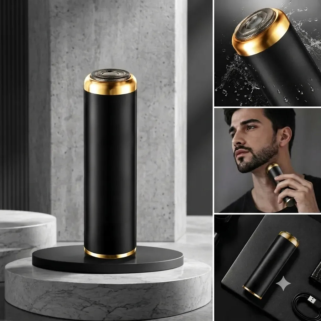 Rasoio Elettrico Professionale SAEDAY SD-687 USB Ricaricabile per Barba e Rifiniture