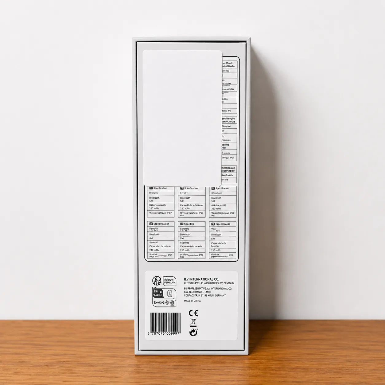 Smartwatch iLV V-U3 49mm Nero Bluetooth con Fitness Tracker, Cardiofrequenzimetro per Android e iOS
