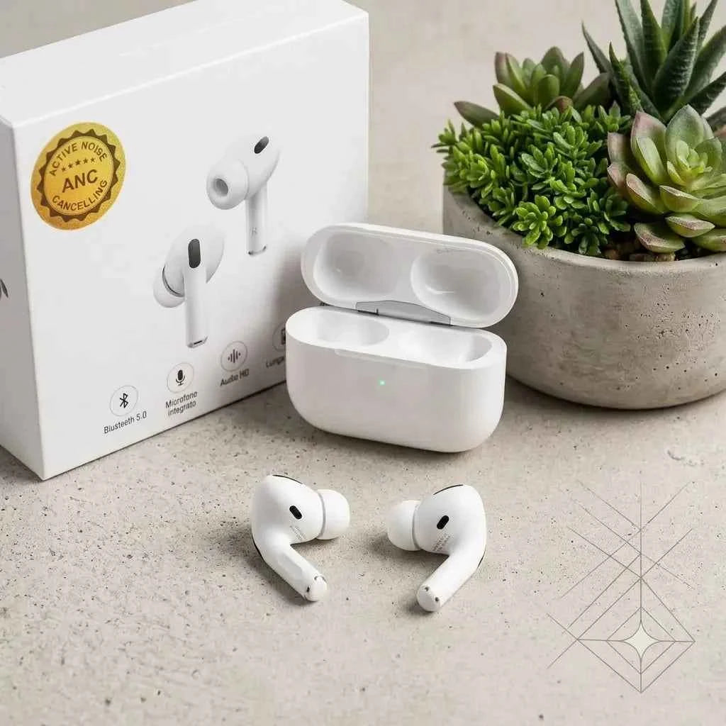 STIMA Auricolari Bluetooth 5.0 In-Ear con Custodia di Ricarica USB, Microfono HD e Controllo Touch – Bianco