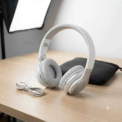 STIMA Cuffie Bluetooth Wireless 217PRO V5.0 Over-Ear con Microfono Integrato