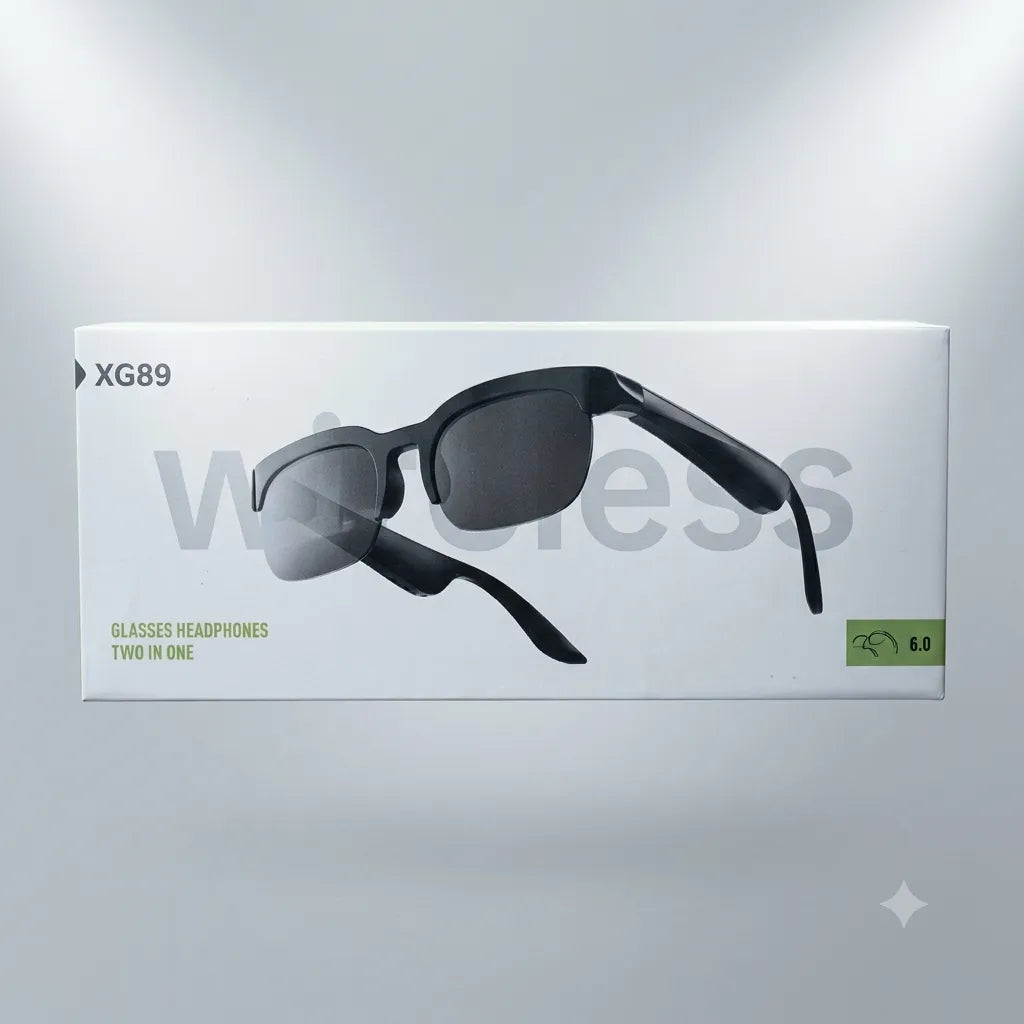 STIMA Smart Glasses XG89 Bluetooth 5.0 Occhiali con Audio Integrato Wireless per Android