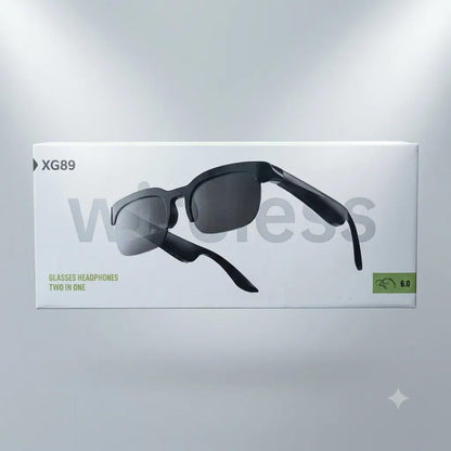 STIMA Smart Glasses XG89 Bluetooth 5.0 Occhiali con Audio Integrato Wireless per Android