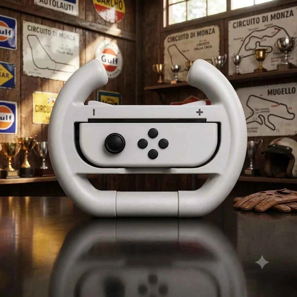 Volante Controller Racing Wheel DOBE per Nintendo Switch e Switch OLED