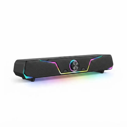 XTRIKE ME Soundbar Gaming SK-406 RGB Stereo 2.0 con Luci RGB per PC e Notebook