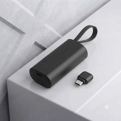 YOURZ Power Bank R21 5000mAh Fast Charging 2.1A con Cavo Integrato USB-C