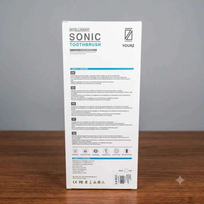 YOURZ Spazzolino Elettrico Sonico IB2 Ricaricabile con 2 Testine di Ricambio